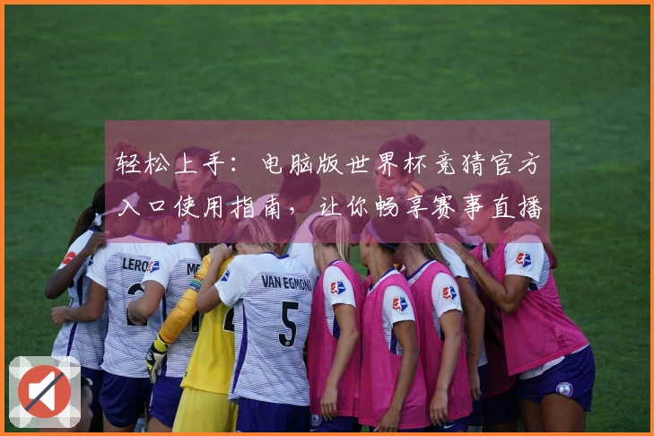 轻松上手：电脑版世界杯竞猜官方入口使用指南，让你畅享赛事直播体验