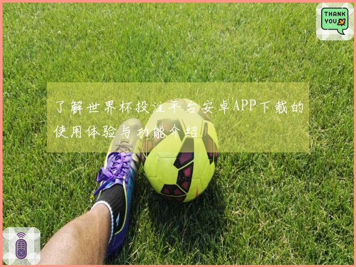 了解世界杯投注平台安卓APP下载的使用体验与功能介绍